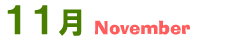 11月November