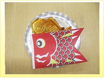 鯉のぼり風たい焼き